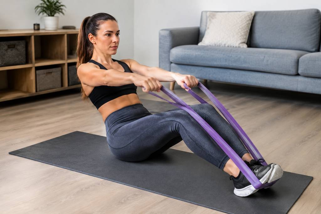 Abdo avec elastique domyos : exercices efficaces pour renforcer la sangle abdominale